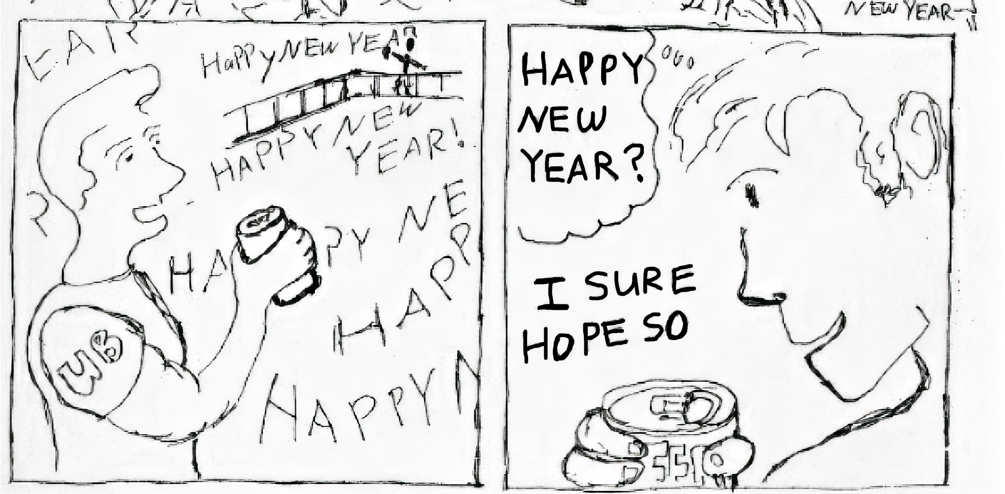 "Happy New Year" by Shane Patrick Boyle