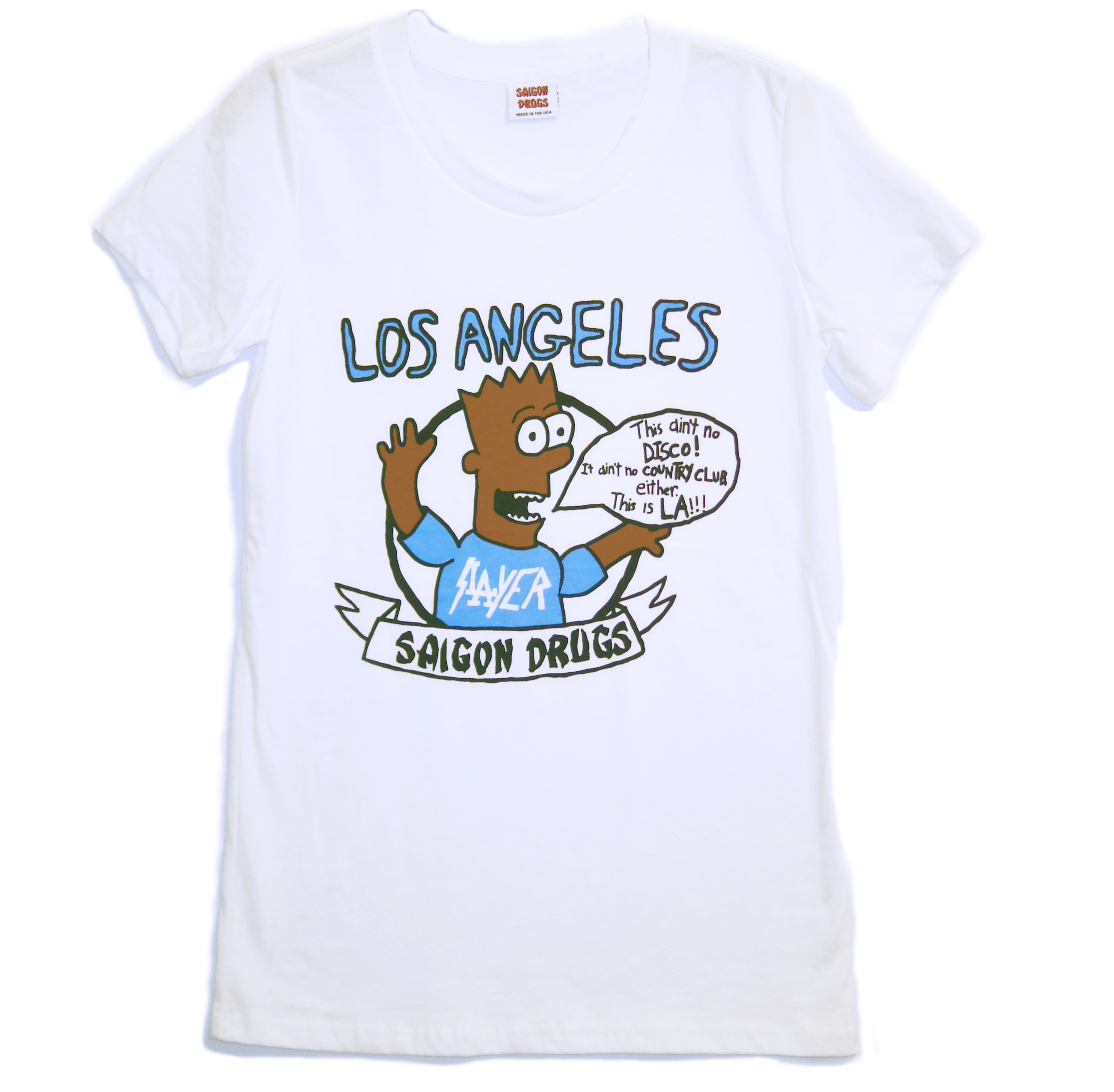 Bert Stanton's "Los Angeles" ladies t-shirt